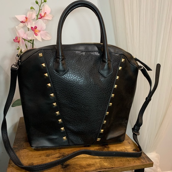 H&M Handbags - Black Studded Bag
